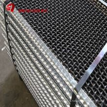 standard size galvanized heavy duty crimped wire mesh for mining screen